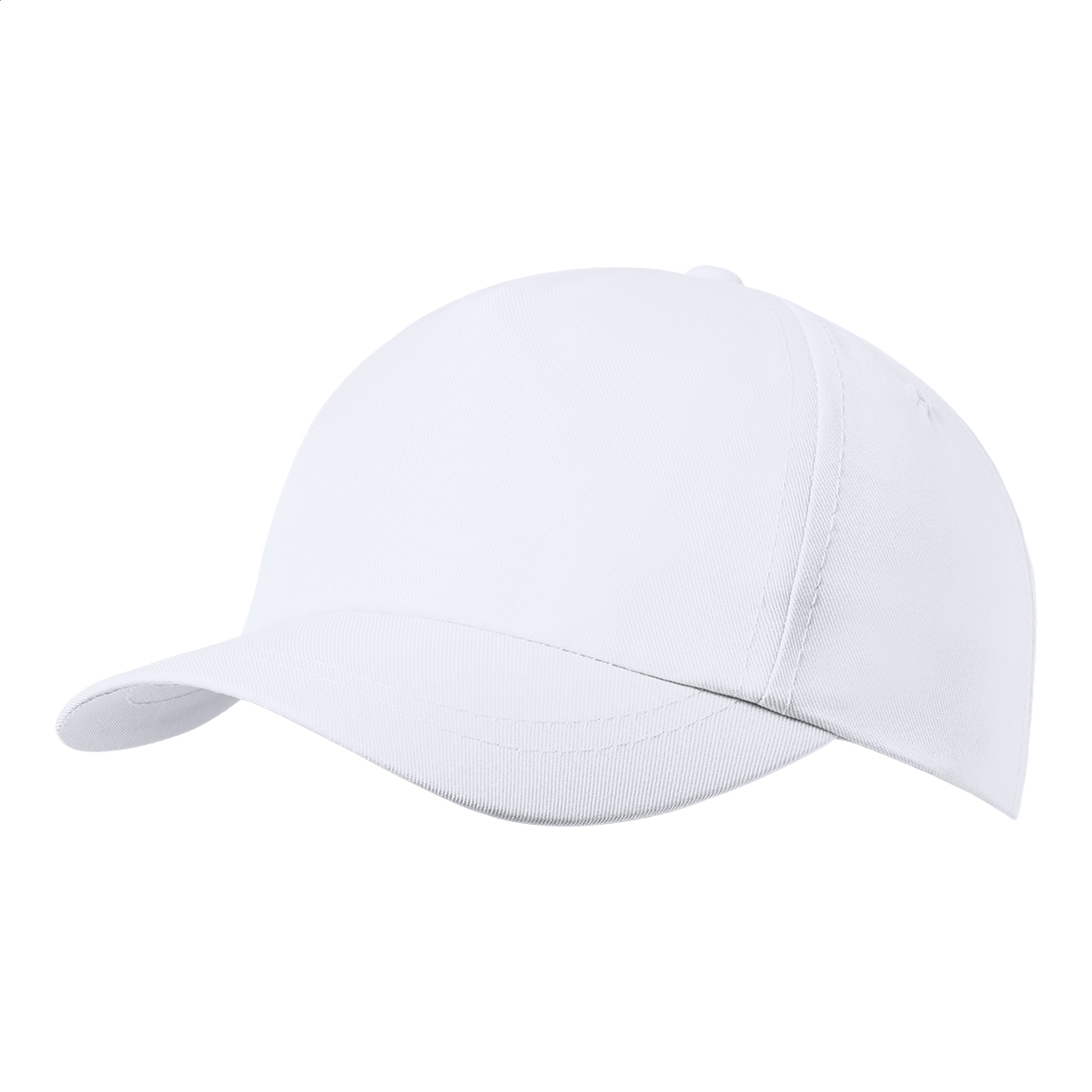Berni baseballpet voor kinderen van RPET-polyester 145 g/m² met logo bedrukken met logo