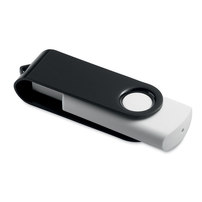 Draaibare USB-stick met metalen cover - Lebbeke