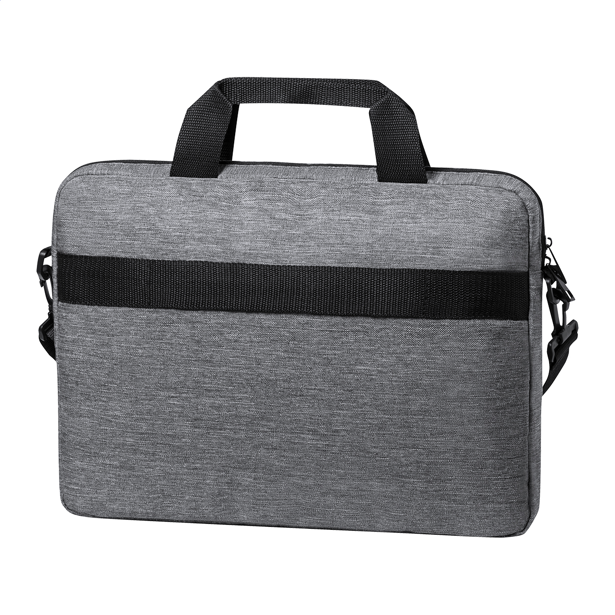 Doppex documententas van 600D RPET met laptop- en tabletvak, logo