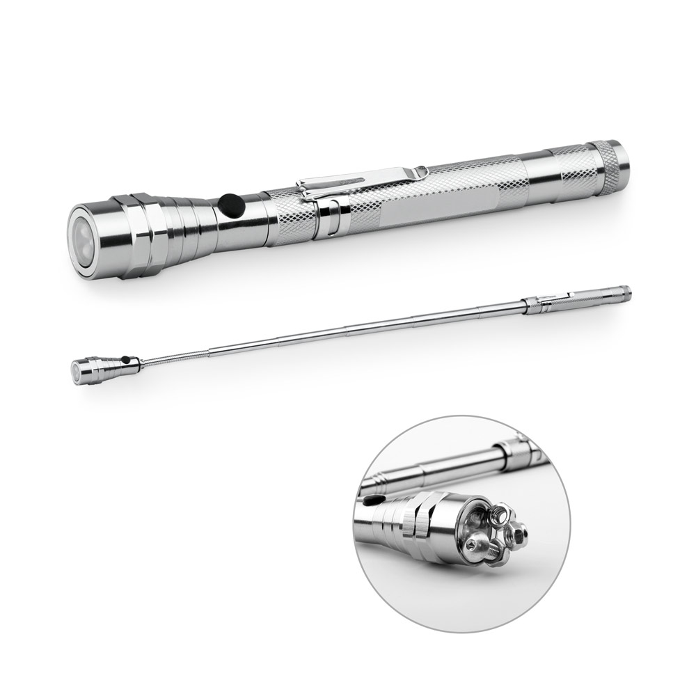 Uitschuifbare Magnetische Zaklamp - Hulshout