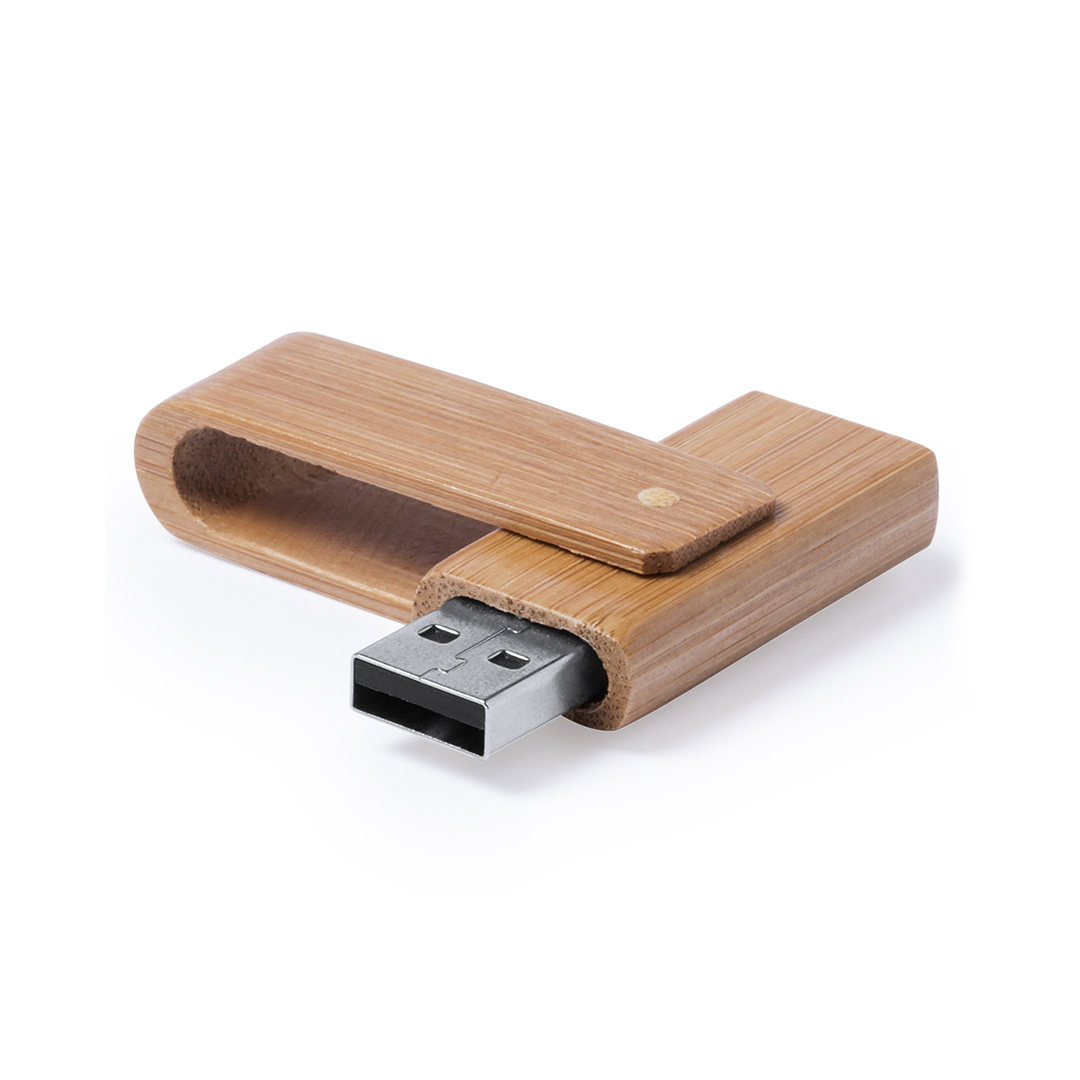 Bamboe Draai USB 16GB - Vlamertinge