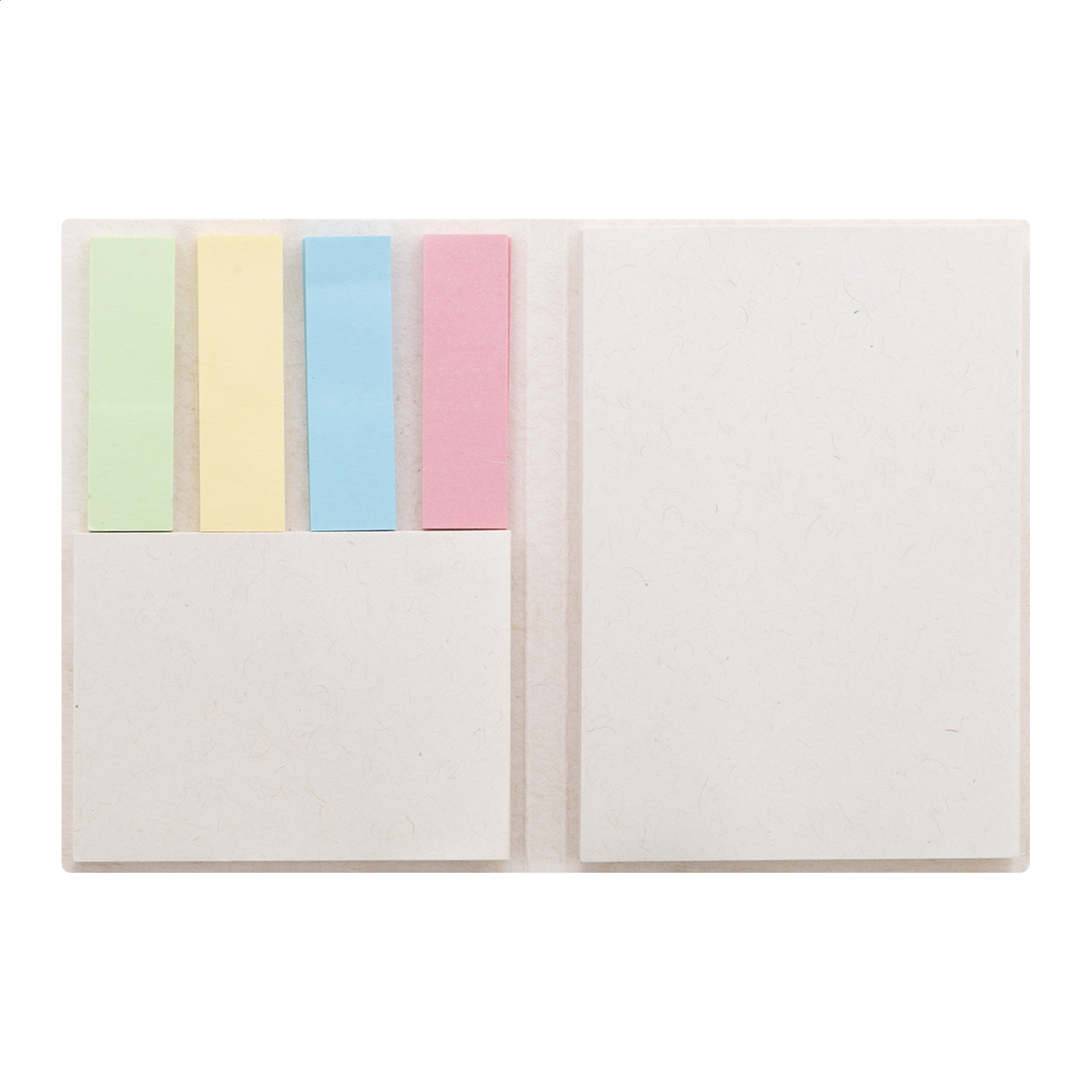 Relact Stick sticky notes van gerecycled melkkarton met page markers