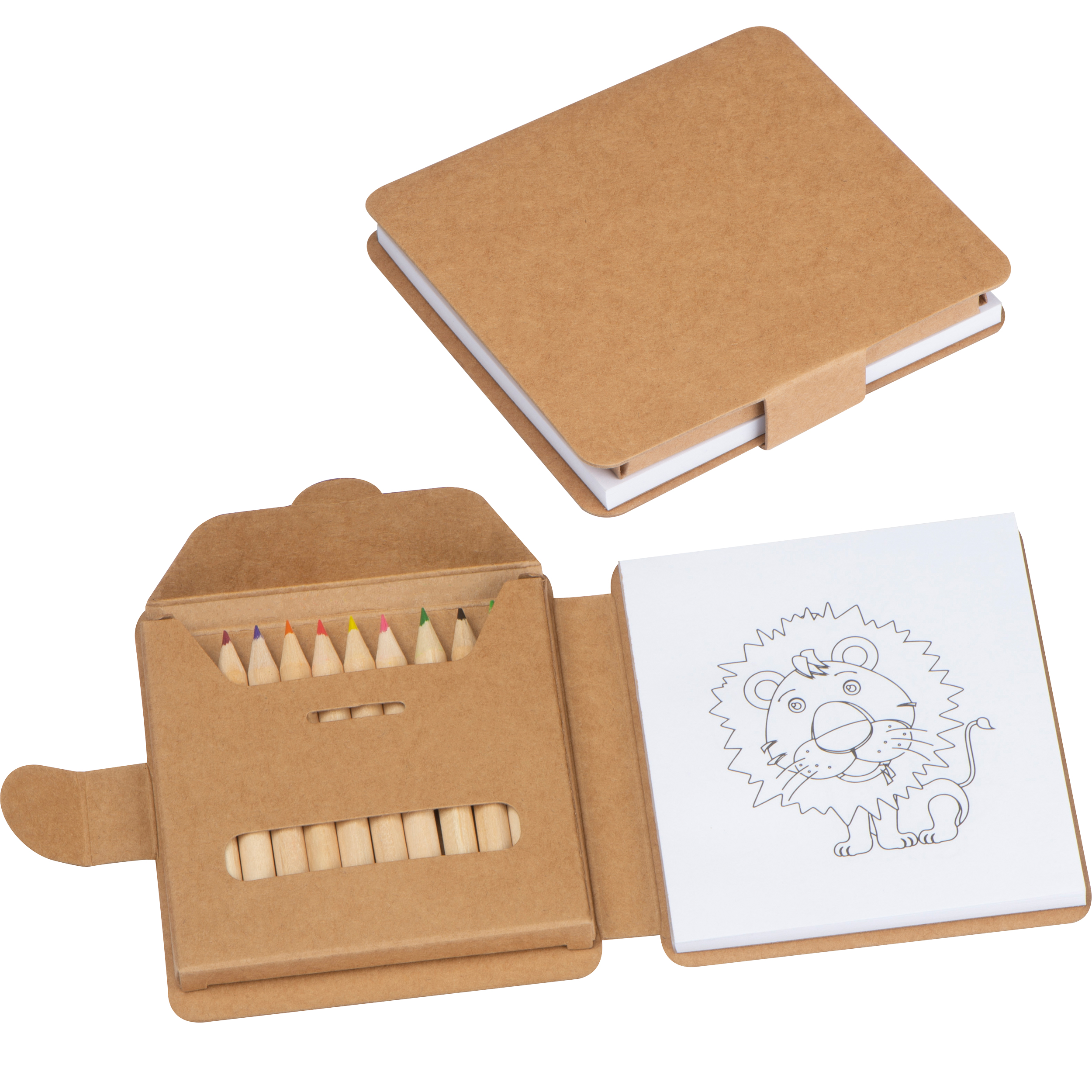 Kleurboek met Kleurpotloden - Waltwilder