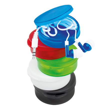 Ronde plastic doos oordopjes - Nijlen