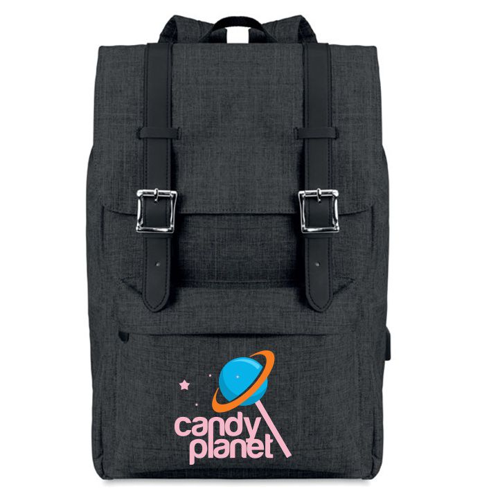 Laptoprugzak met USB aansluiting - Hoegaarden