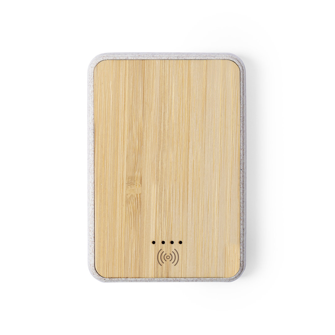 EcoCharge Bamboe Powerbank - Kontich