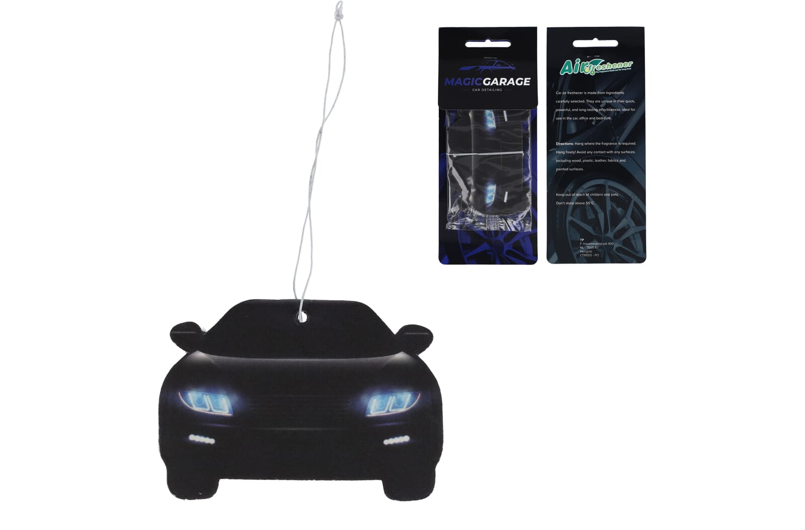 Auto Verfrisser met Nieuwe Auto Geur - Tremelo