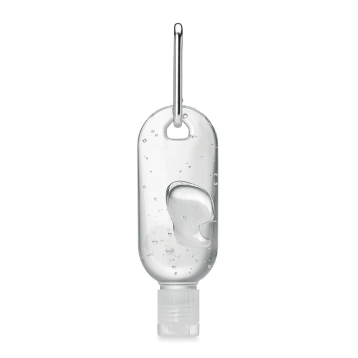 Handreiniger Gel met Karabijnhaak 30ml - Oudenburg