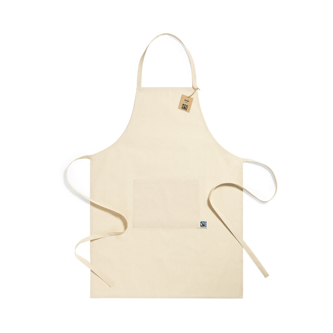 Fairtrade Keukenschort - Destelbergen bedrukken met logo