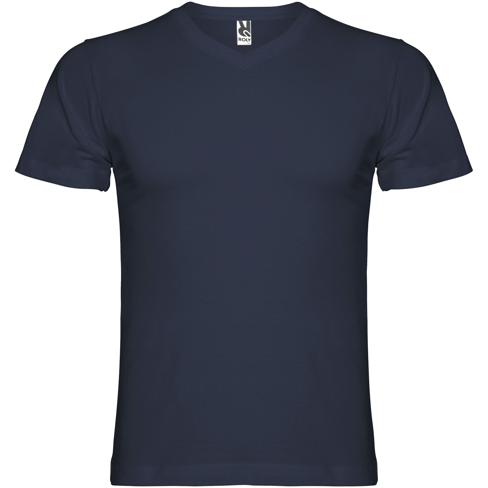 Korte mouw V-hals heren T-shirt - Schendelbeke