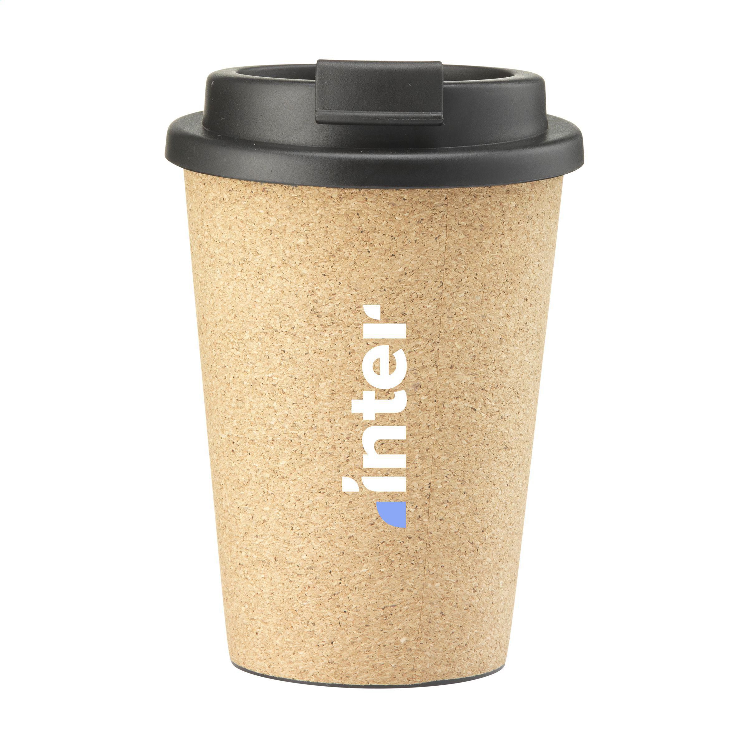Kurken Koffiebeker - Dentergem bedrukken met logo