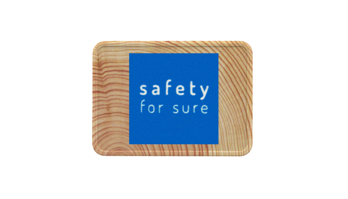 Gegraveerde houten munt - Merelbeke