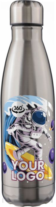 Hercule Gerecycleerde Roestvrijstalen Dubbelwandige Fles 500 ml - Kontich
