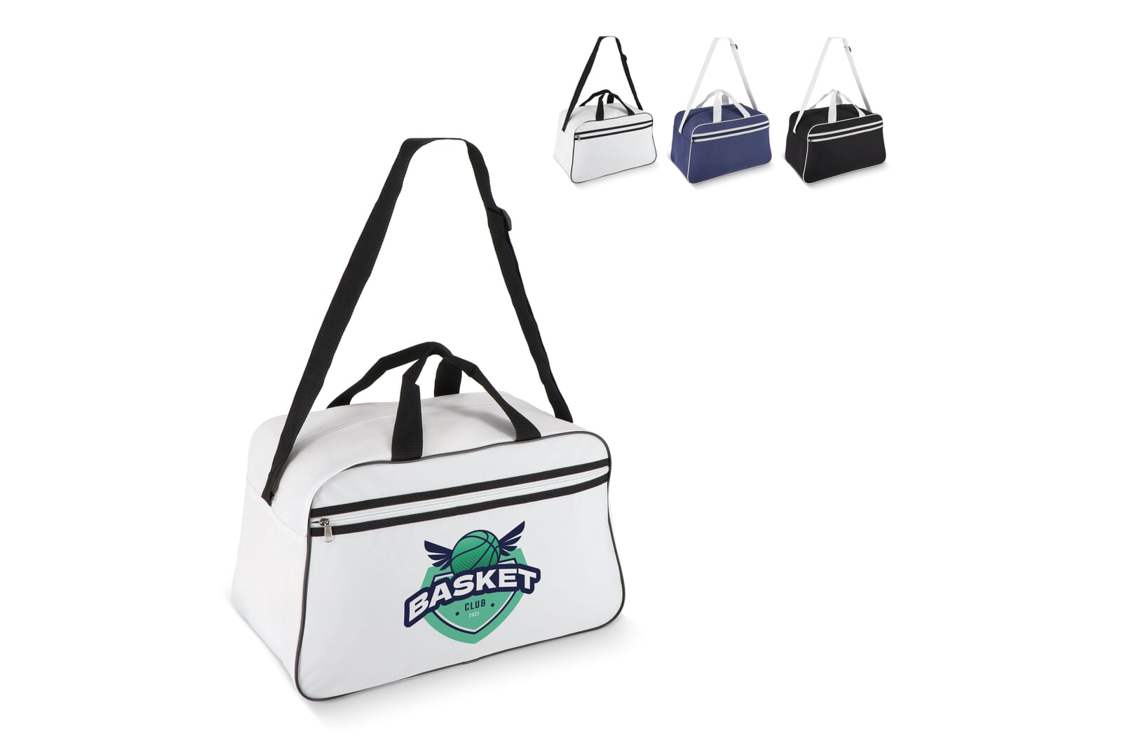 600D gerecycled PET sport- en reistas 48 x 25 x 28 cm 30 L