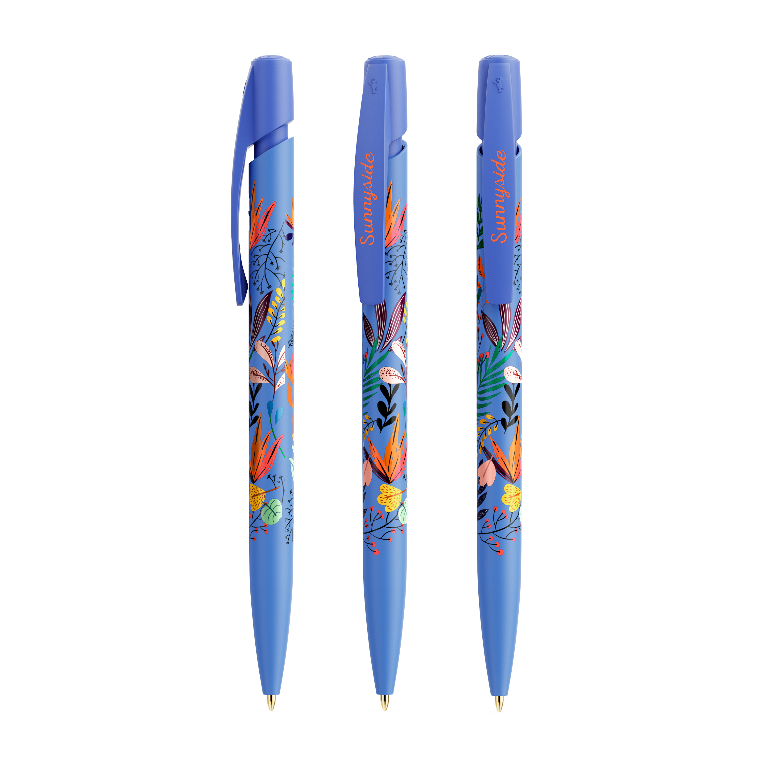 BIC® Media Clic drukbalpen met logo, frosted en dekkende onderdelen