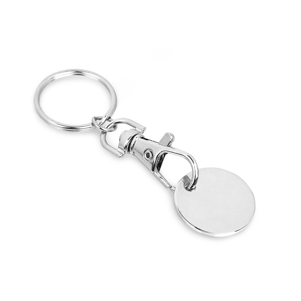 Metaal Sleutelhanger Coin - Beernem