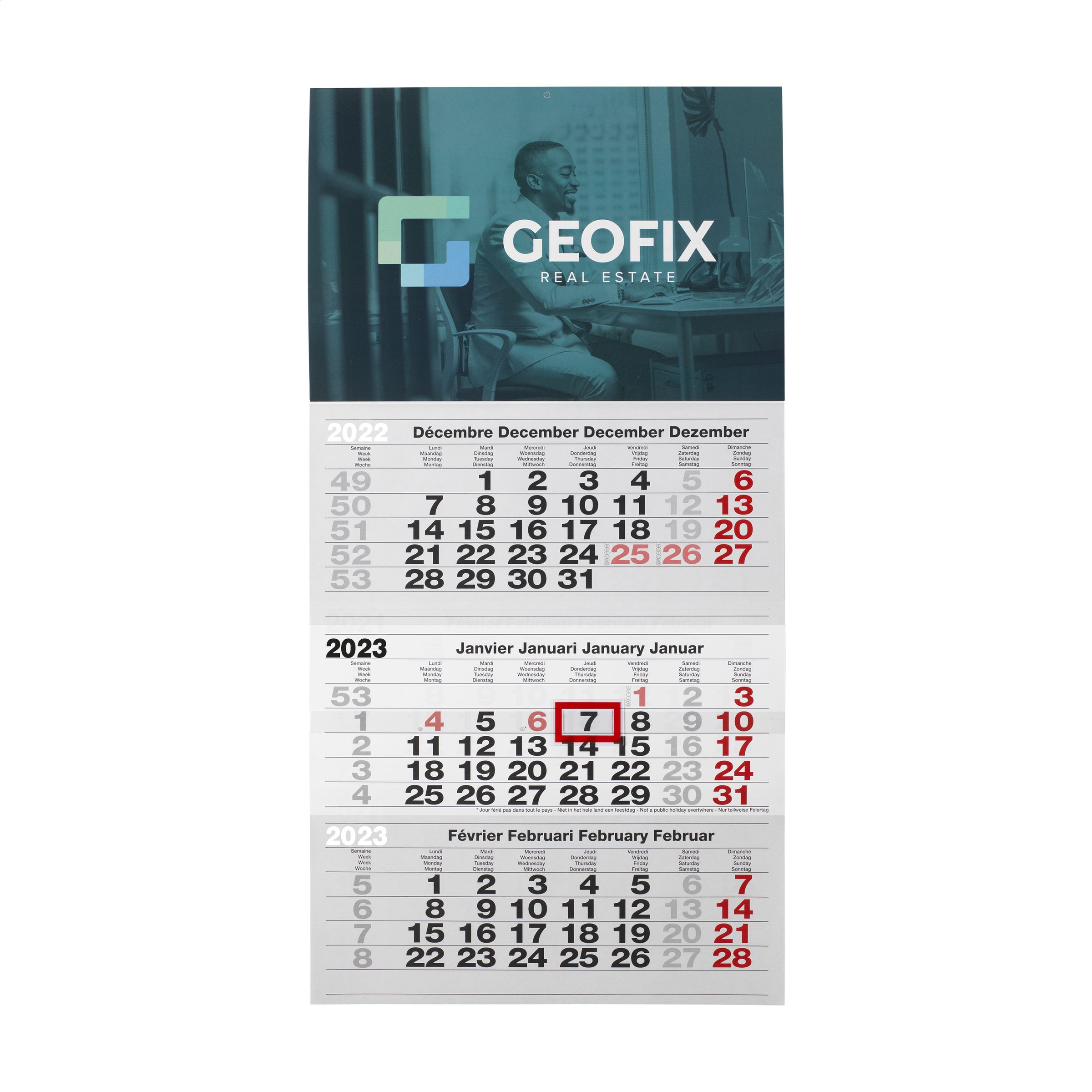 Drie-maanden Kalender Deluxe - Wellen