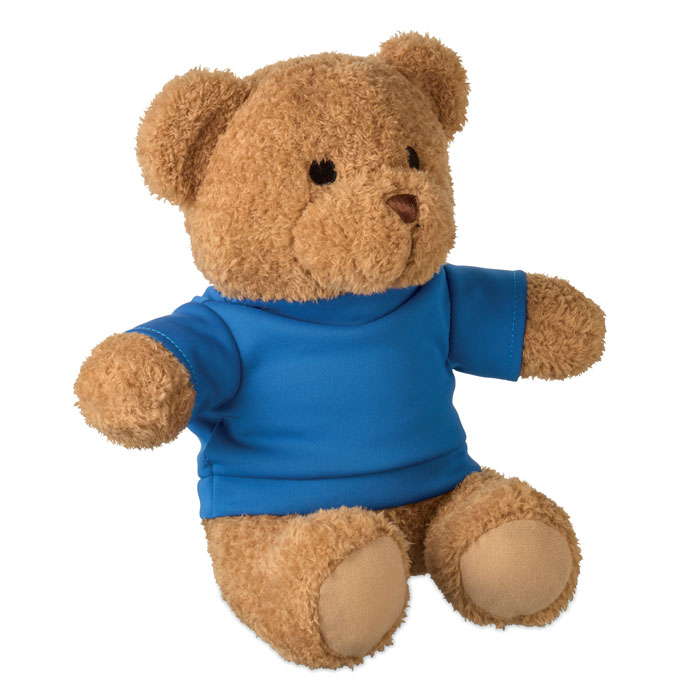 Teddybeer met T-shirt 23cm