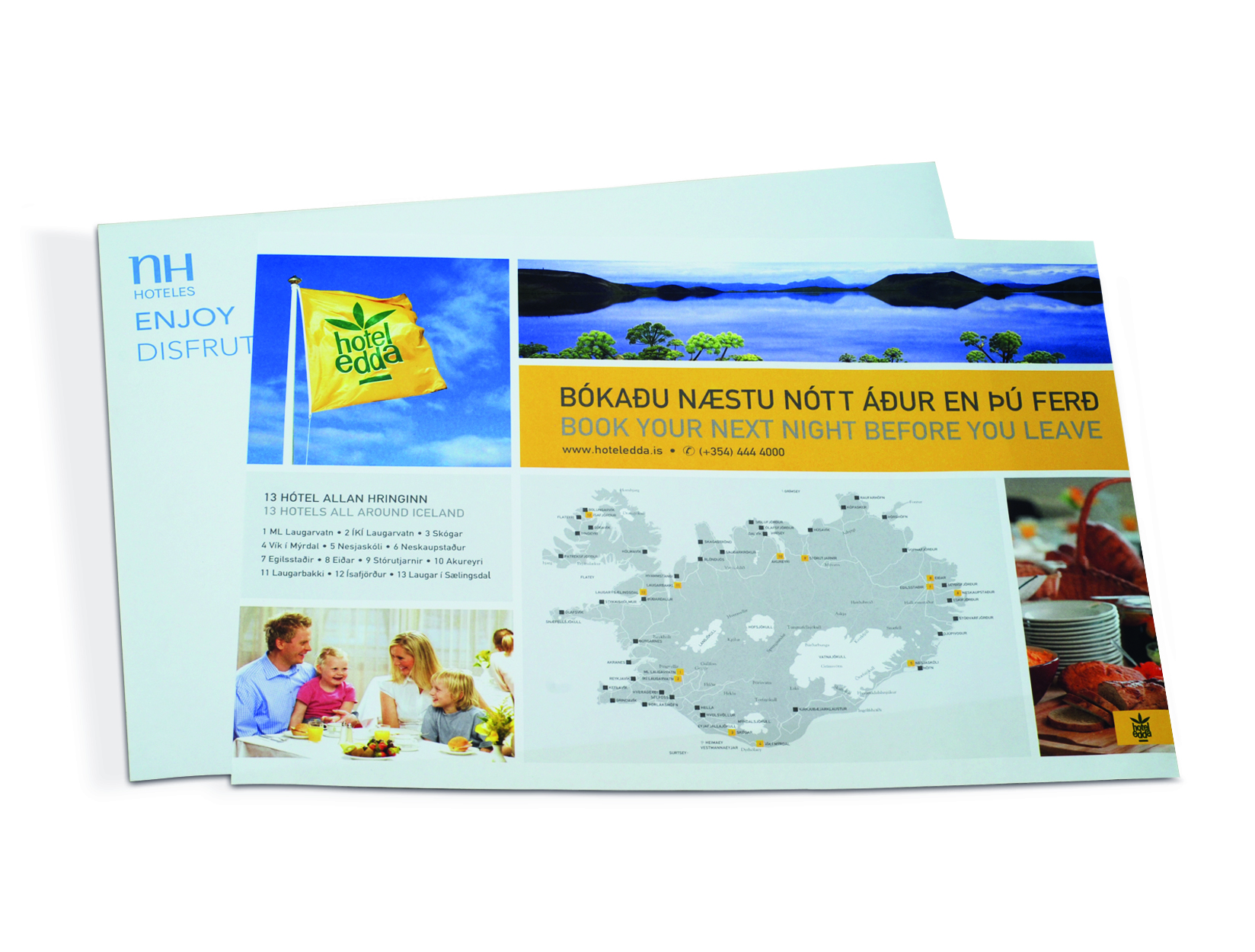 Op maat gemaakte papieren placemats - Niel