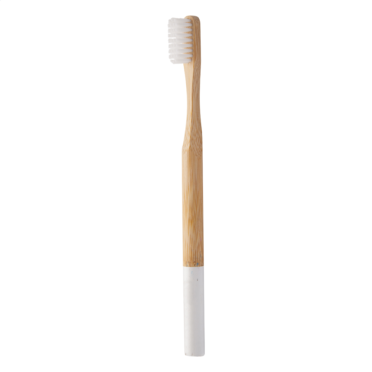 ColoBoo bamboe tandenborstel met gekleurde nylon haren en logo