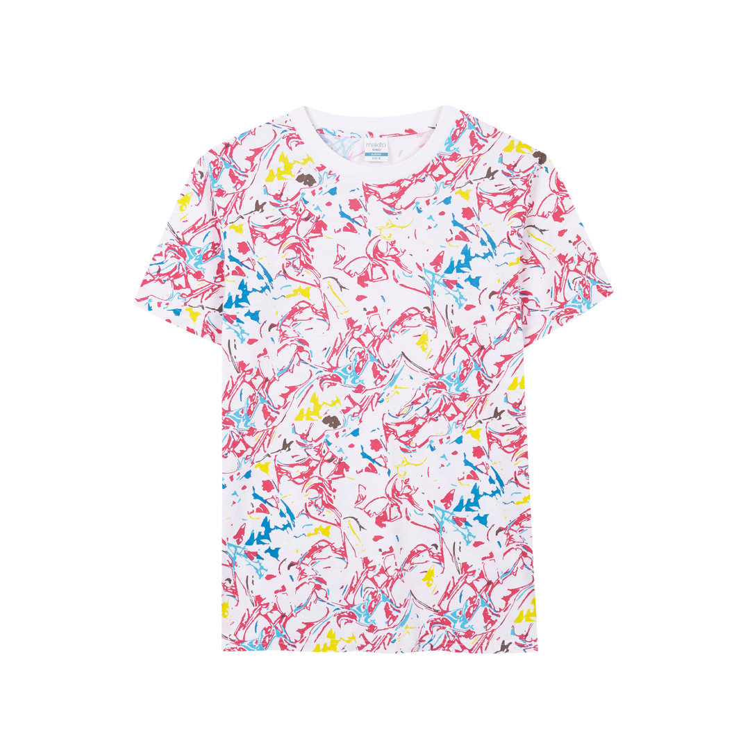 Kleurrijk Unisex T-shirt - Oudenburg