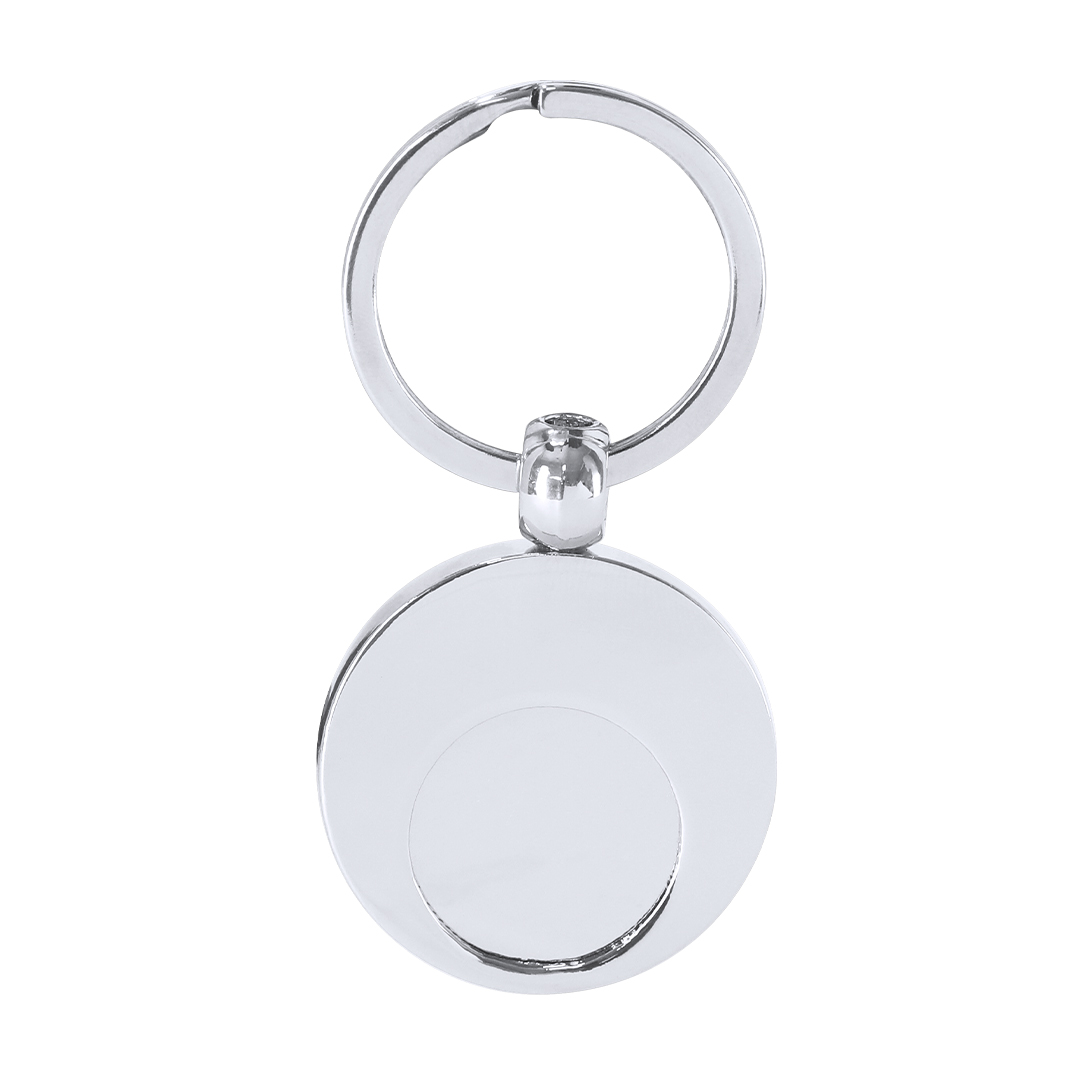 Sleutelhanger Munt Metaal - Kruisem bedrukken met logo