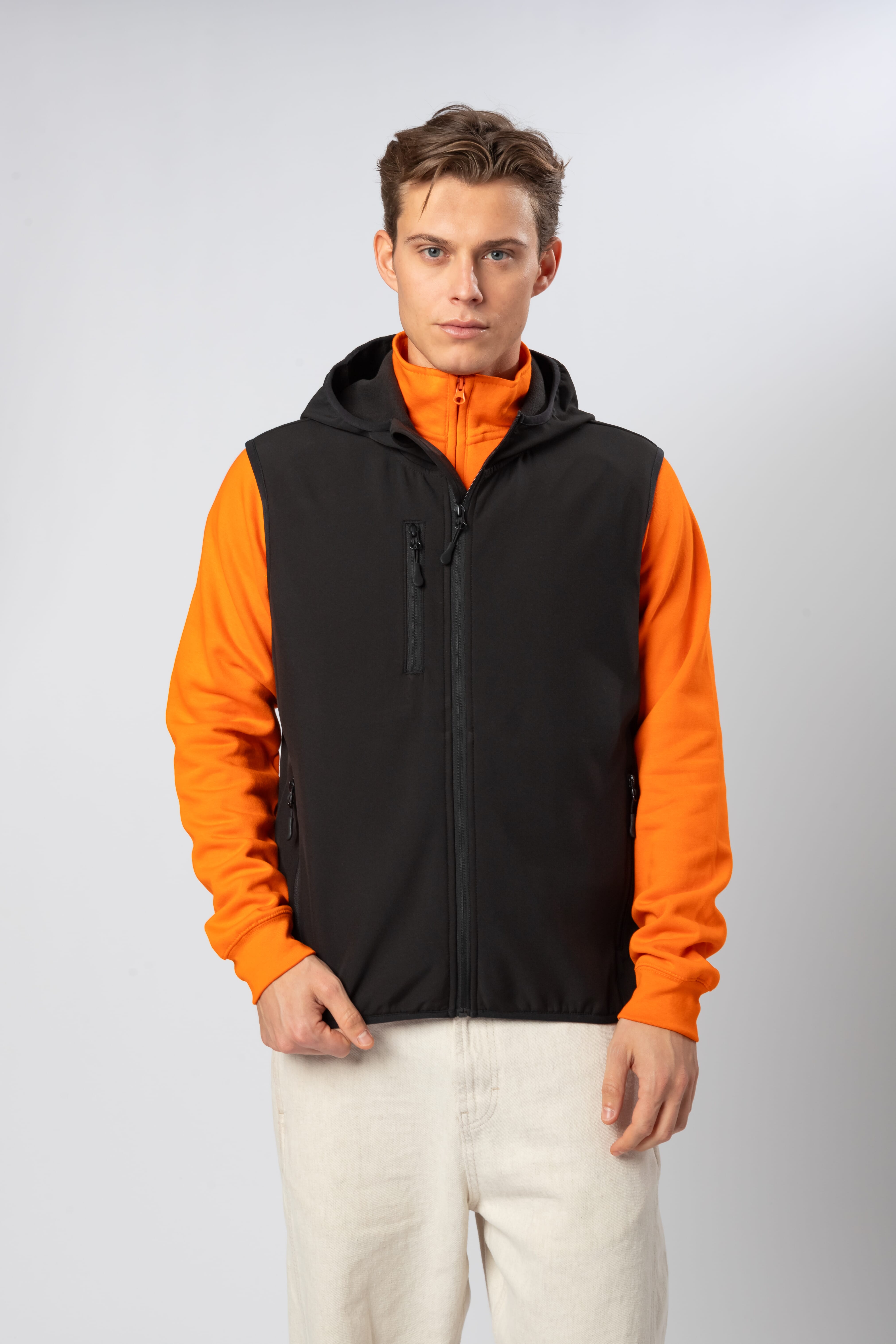 BS Softshell Bodywarmer Regenachtig