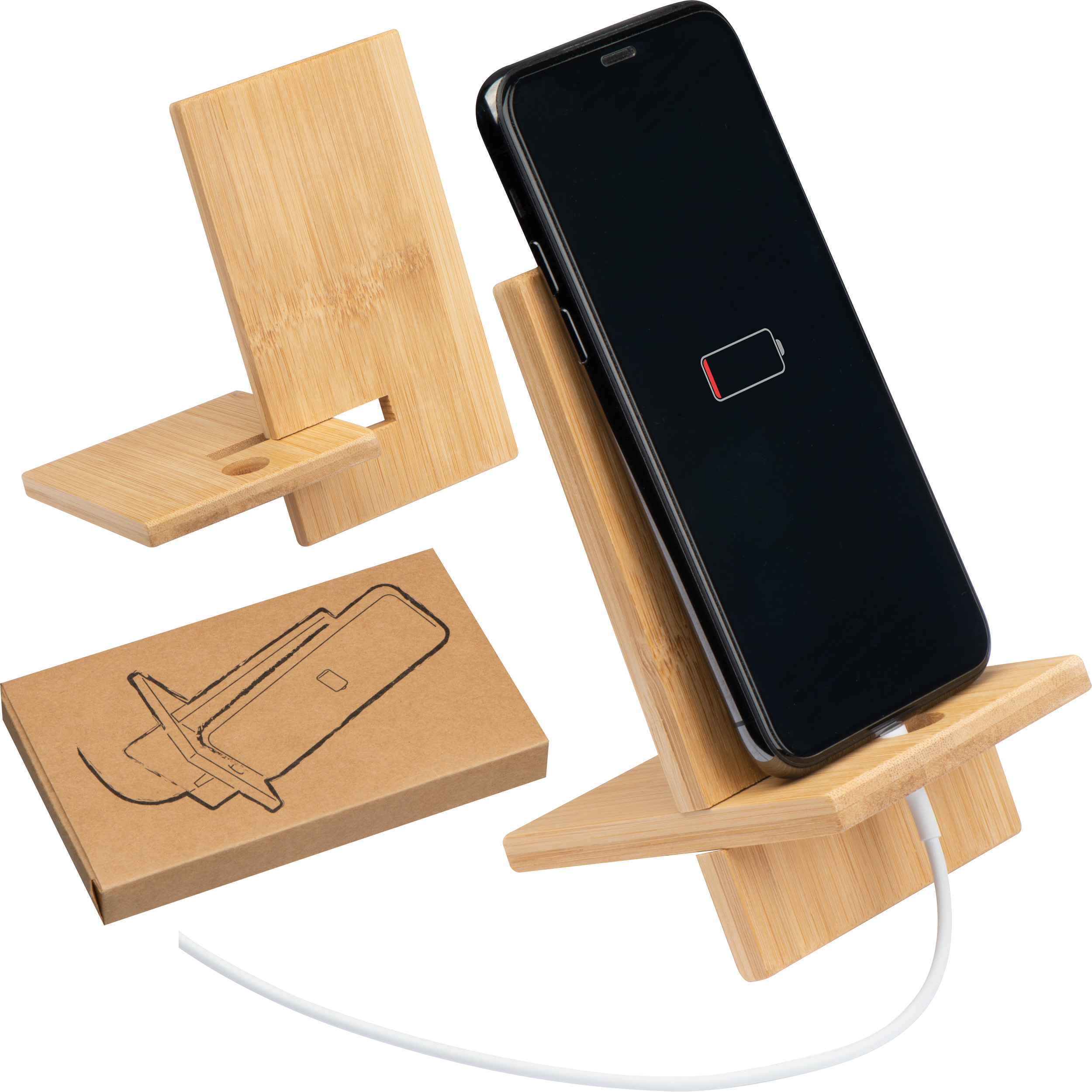 Bamboe Telefoonhouder - Denderleeuw