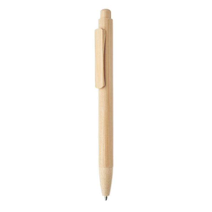 Bamboo Drukknop Pen - Schilde