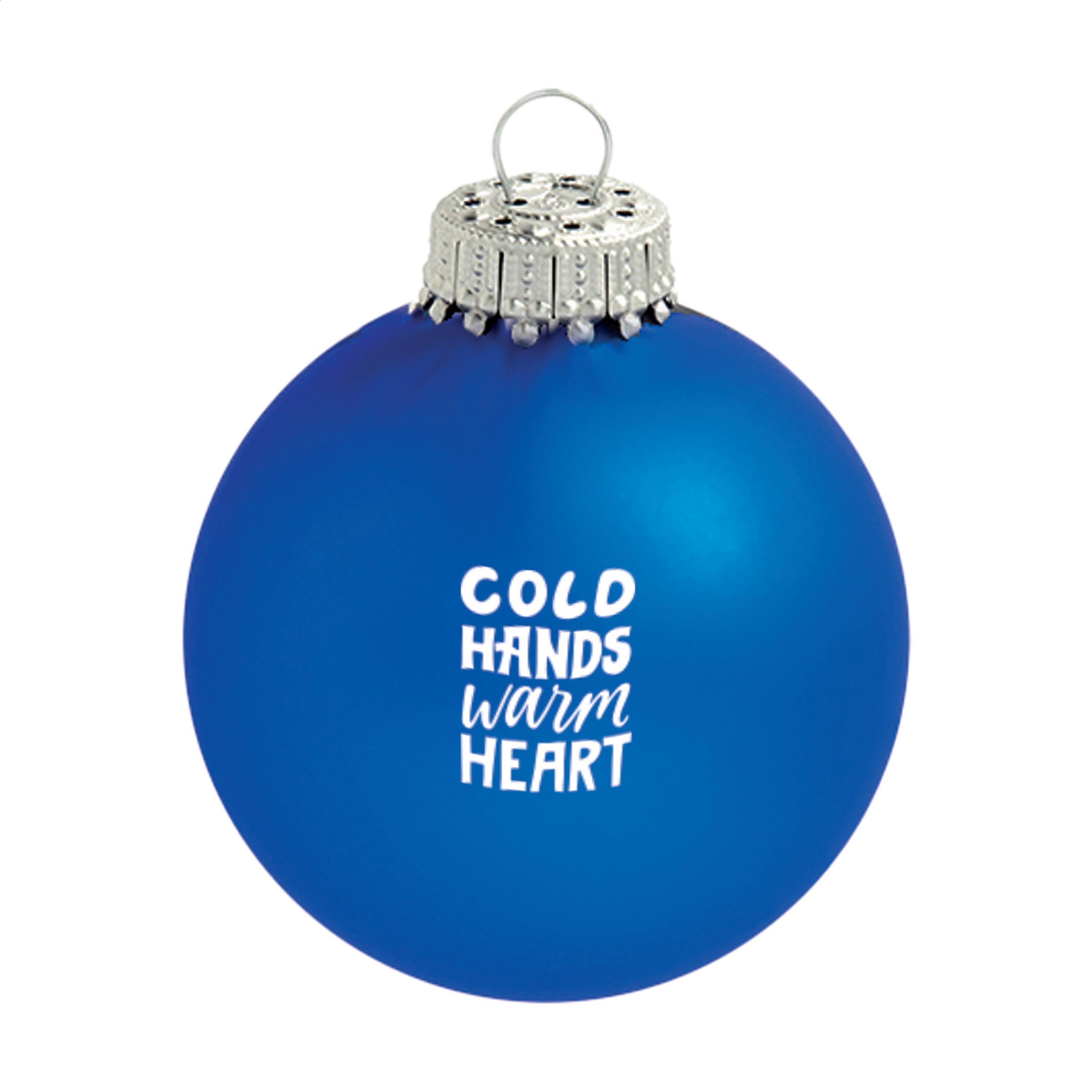 Glazen Kerstbal Ø 6 cm - Zwalm