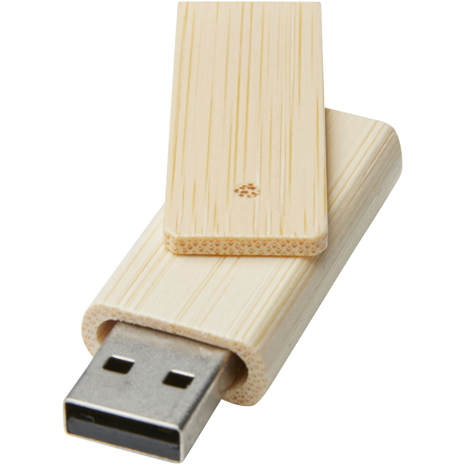 Bamboe Draaibare USB-Stick 4GB - Zeveren