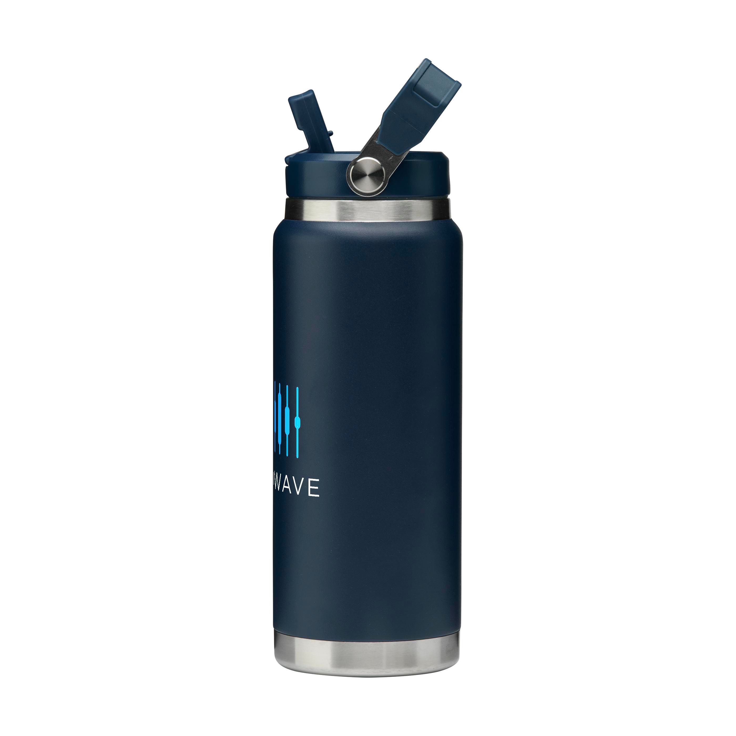Milieuvriendelijke Thermofles Met Rietje - Merksplas bedrukken met logo