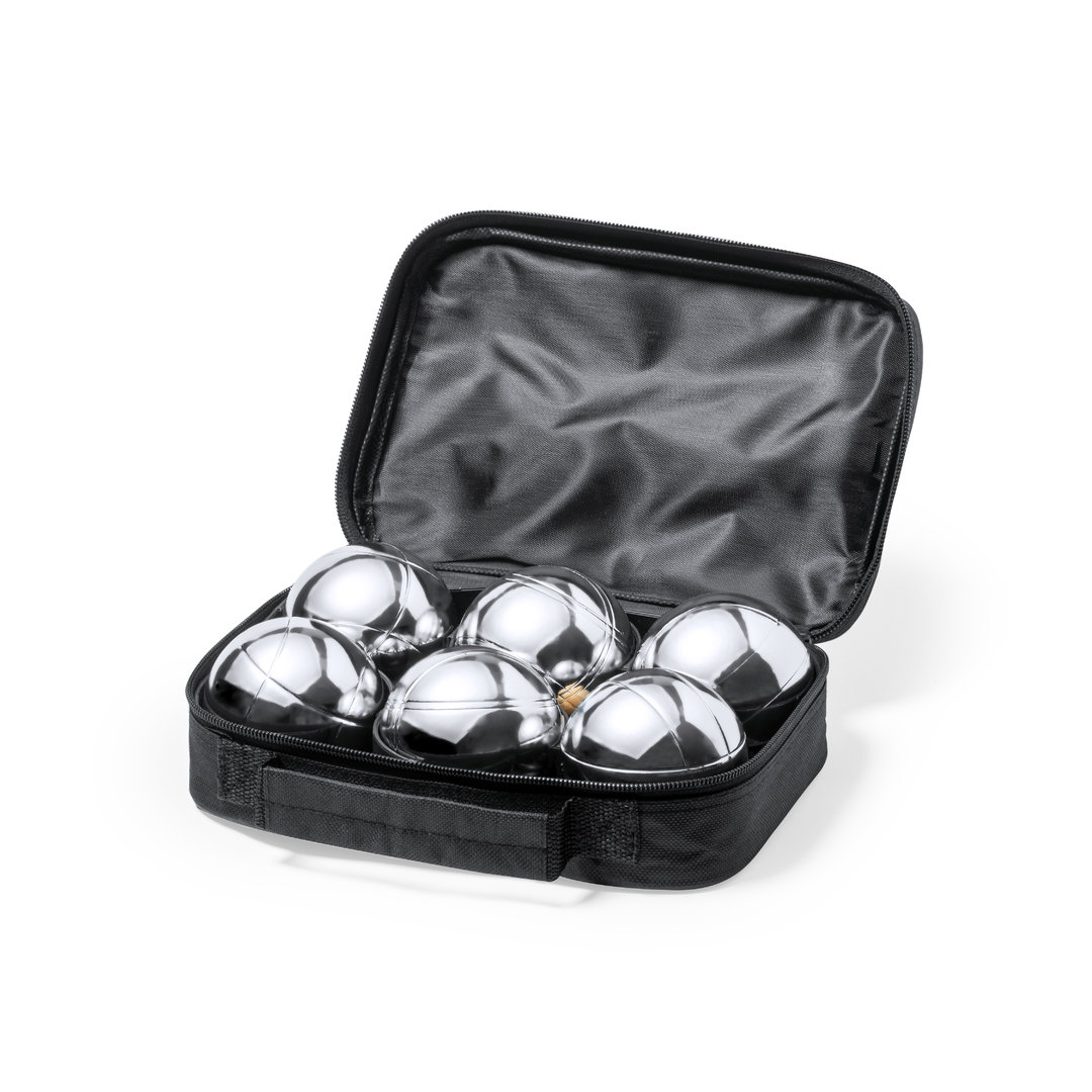 Petanque Set in RPET Tas - Bilzen