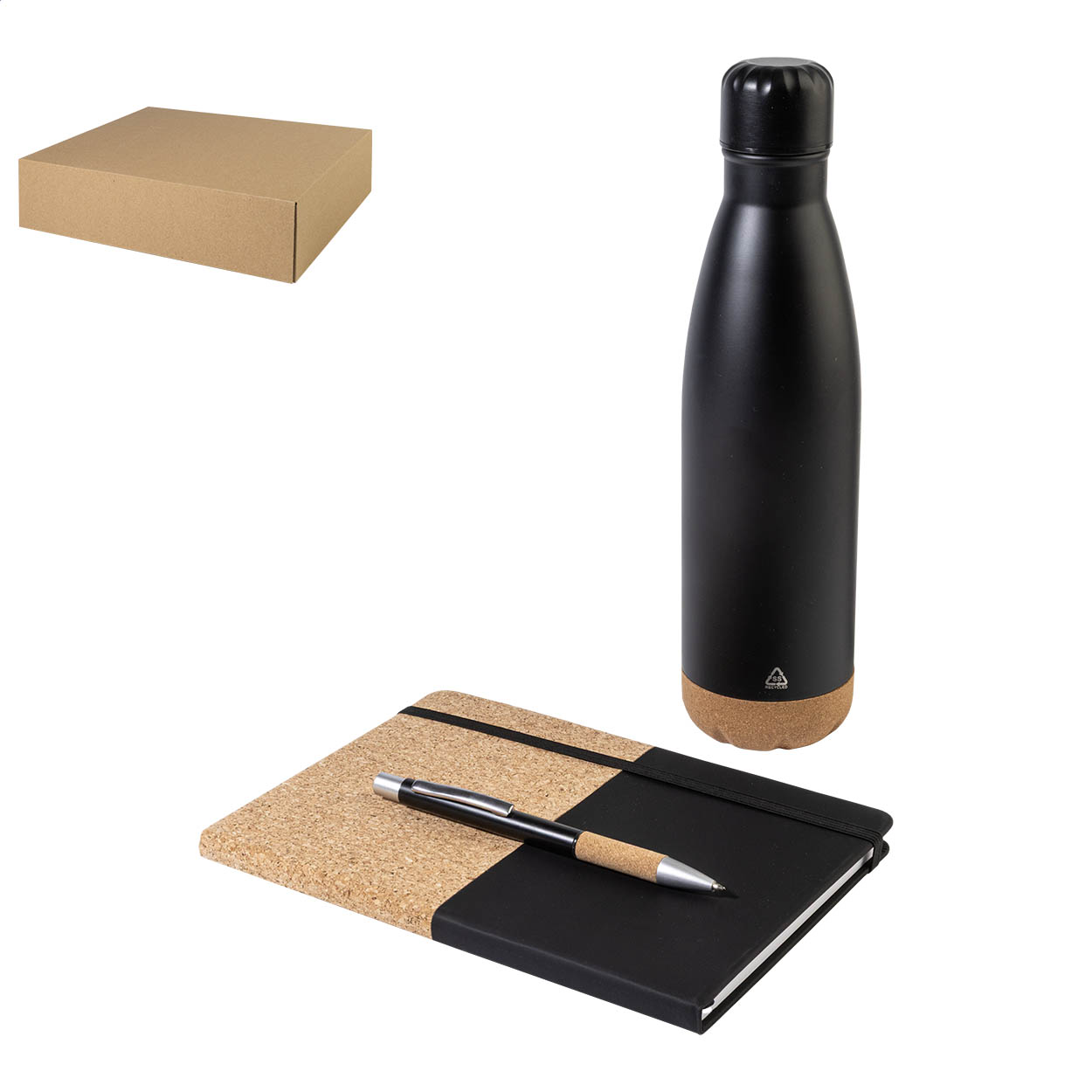 Subtus geschenkset met A5-notitieboek, thermosfles 500 ml en pen