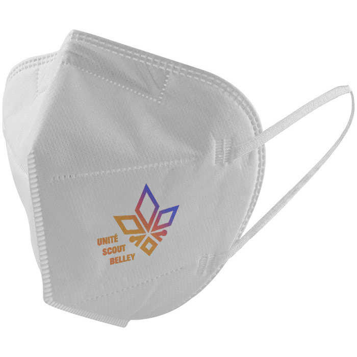 Kinderen FFP3 Gezichtsmasker Wit - De Pinte