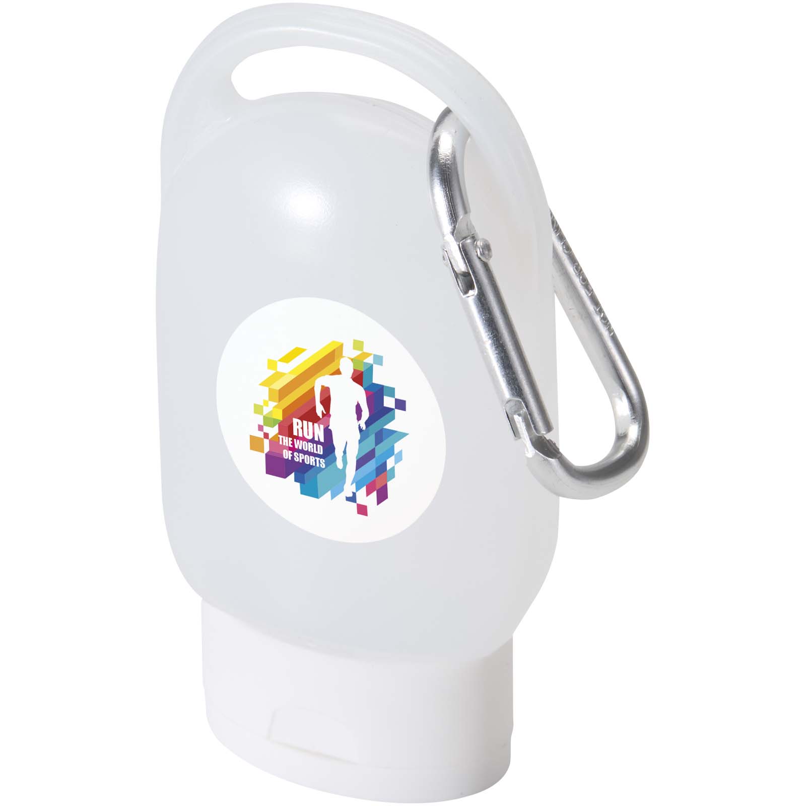 Handige Handzeep met Karabijnhaak - Melle bedrukken met logo