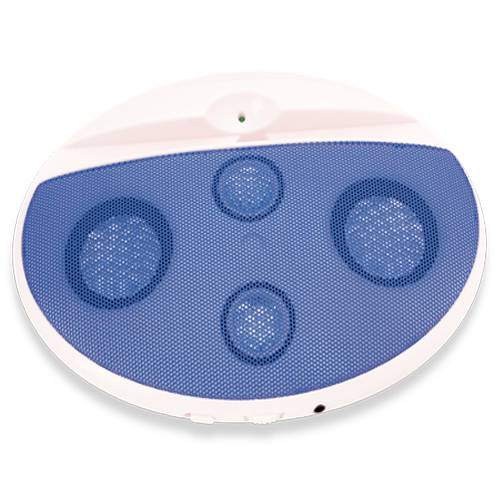 Draagbare Speaker en Telefoonhouder - Geel