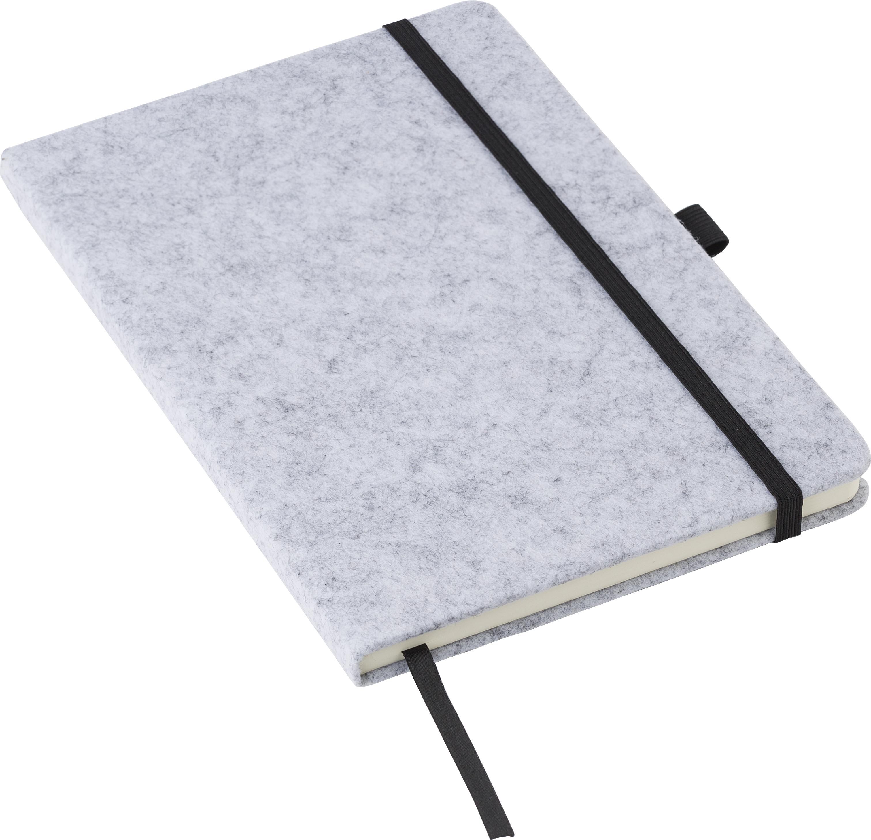 Duurzame Vilt Notitieboek - Balen bedrukken met logo