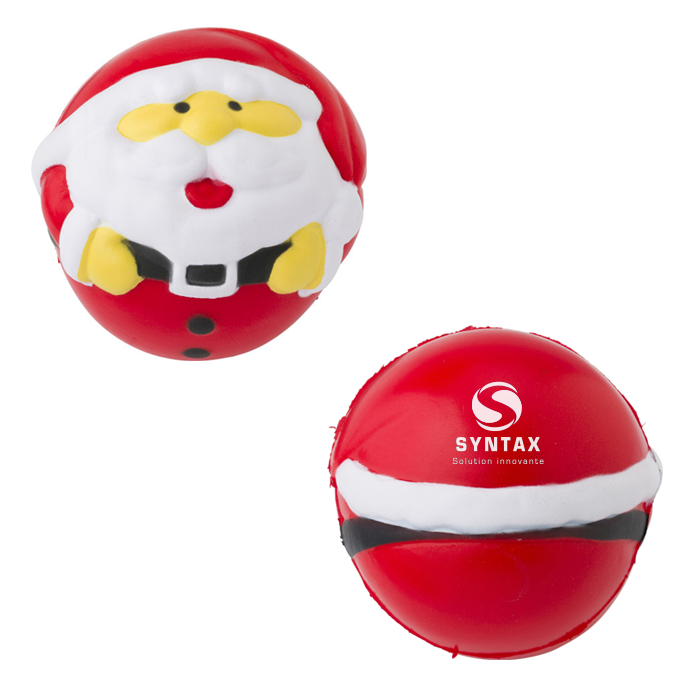 Kerstman anti-stress bal - Grobbendonk