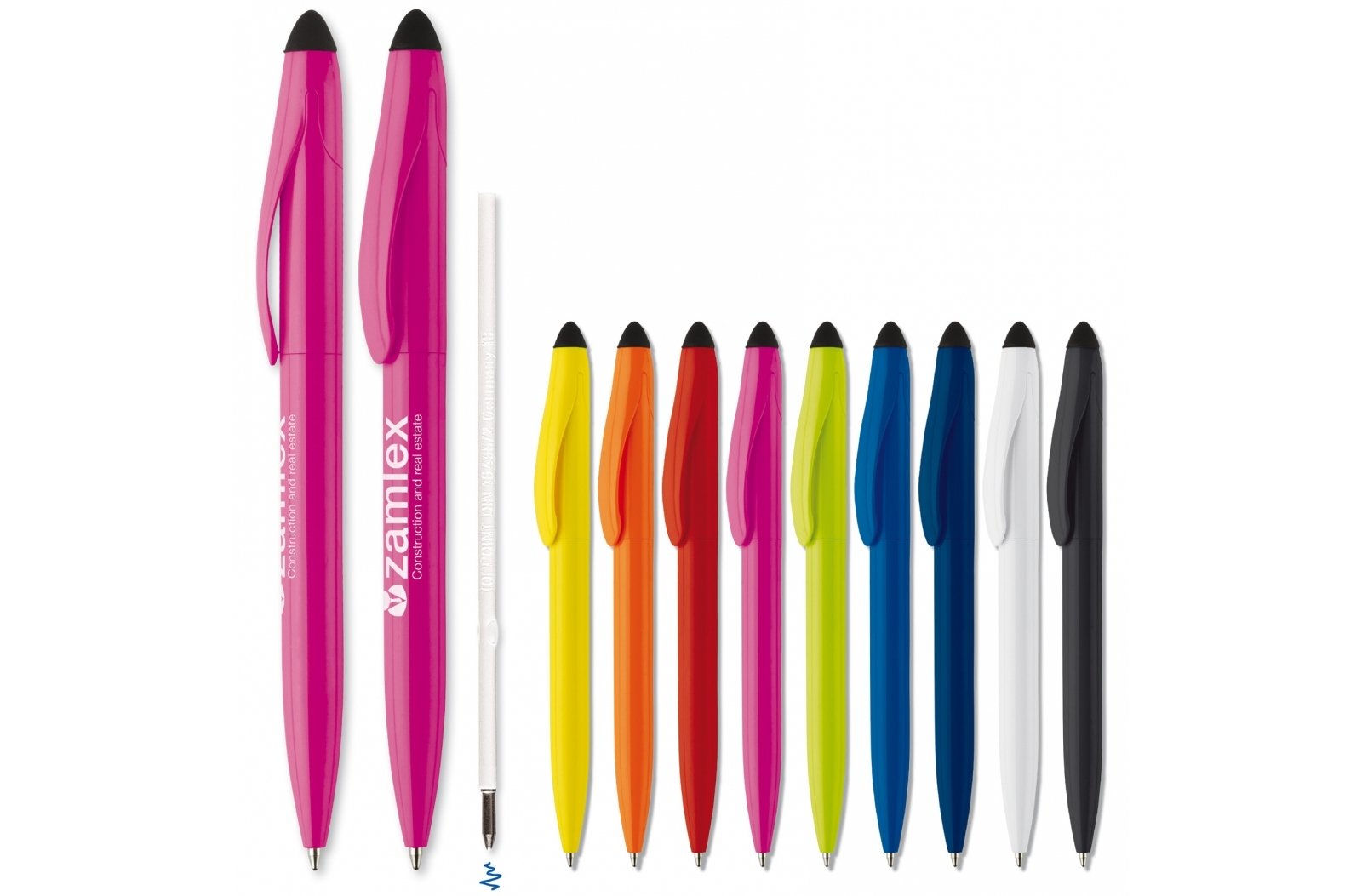 Stylus balpen met draaimechanisme - Zele