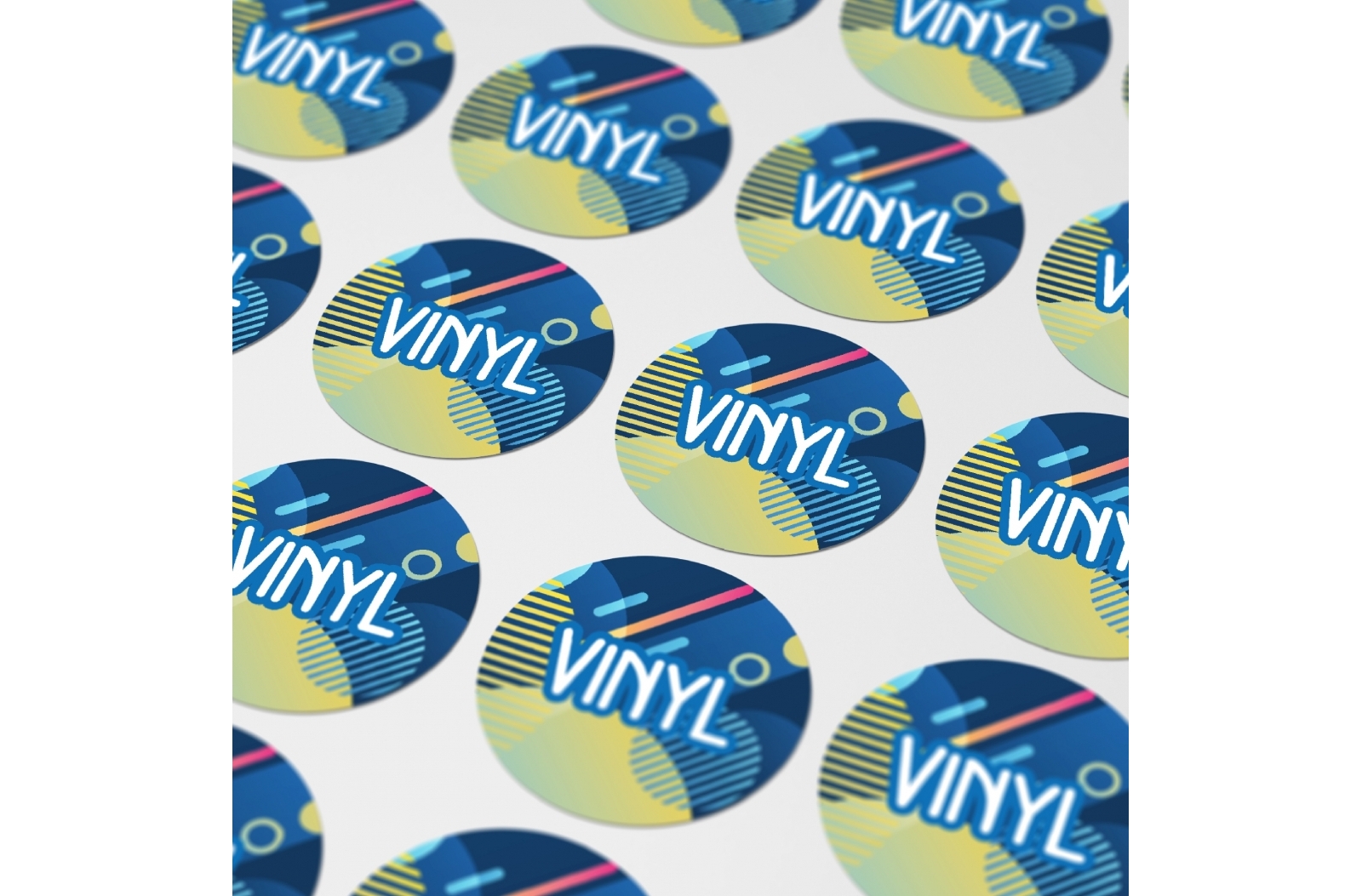 Ronde Vinyl Stickers - Vorselaar
