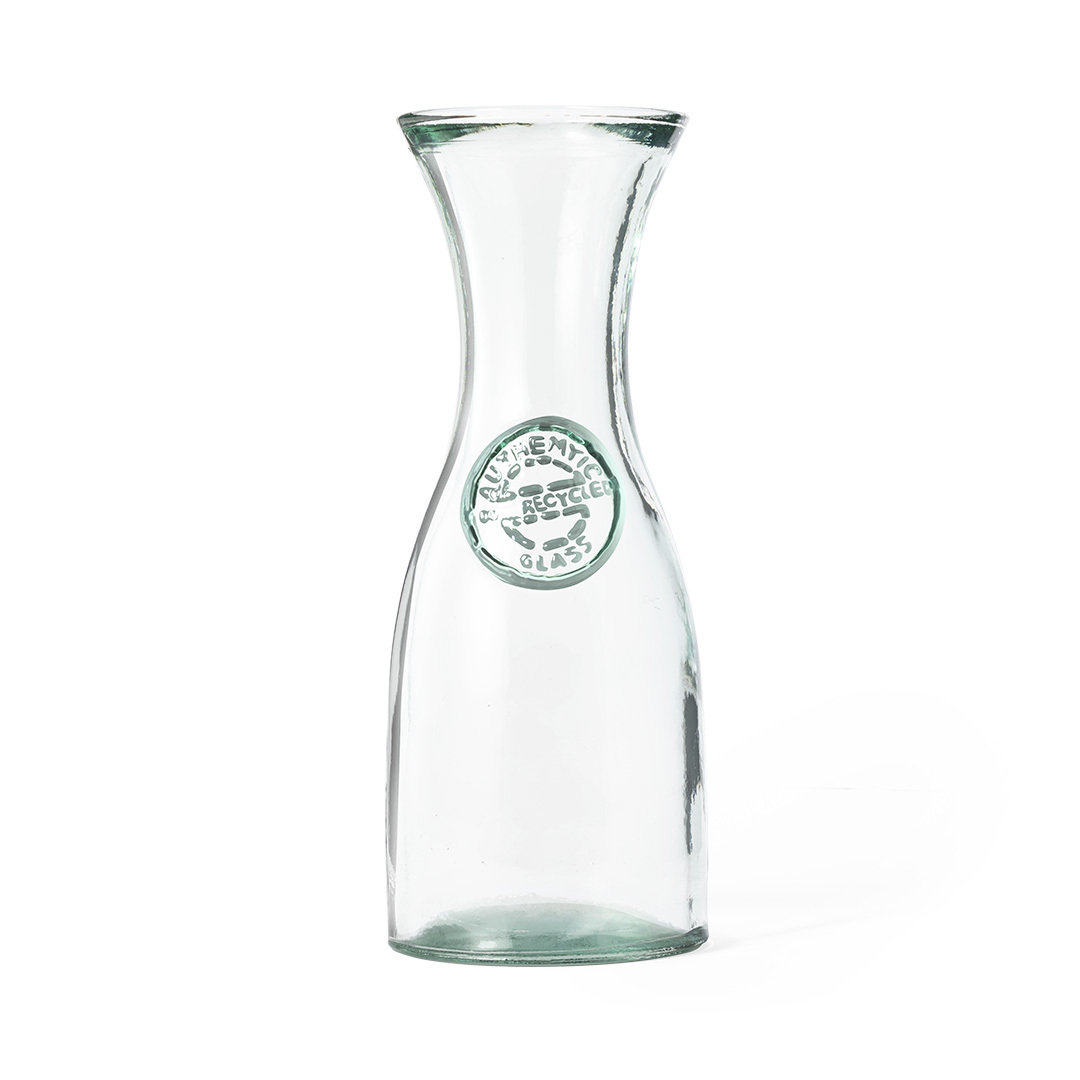 Natuurlijk Recycled Glazen Fles - Pepingen