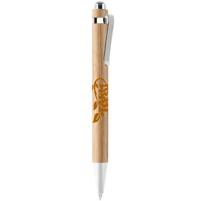 Bamboe automatische balpen - Lennik