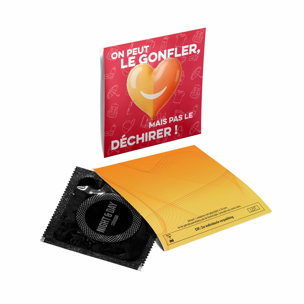 Condoom in envelop - Nieuwerkerken