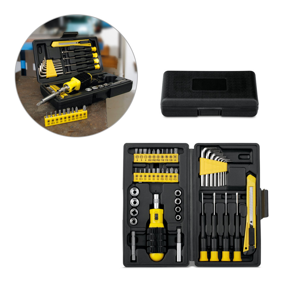 Stalen Gereedschapsset 45-delig - Genk