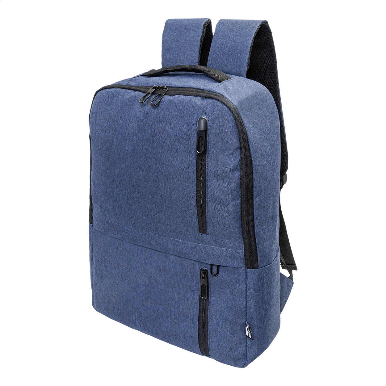 Lauder rugzak van 600D RPET met laptop- en tabletvak en uw logo bedrukken met logo