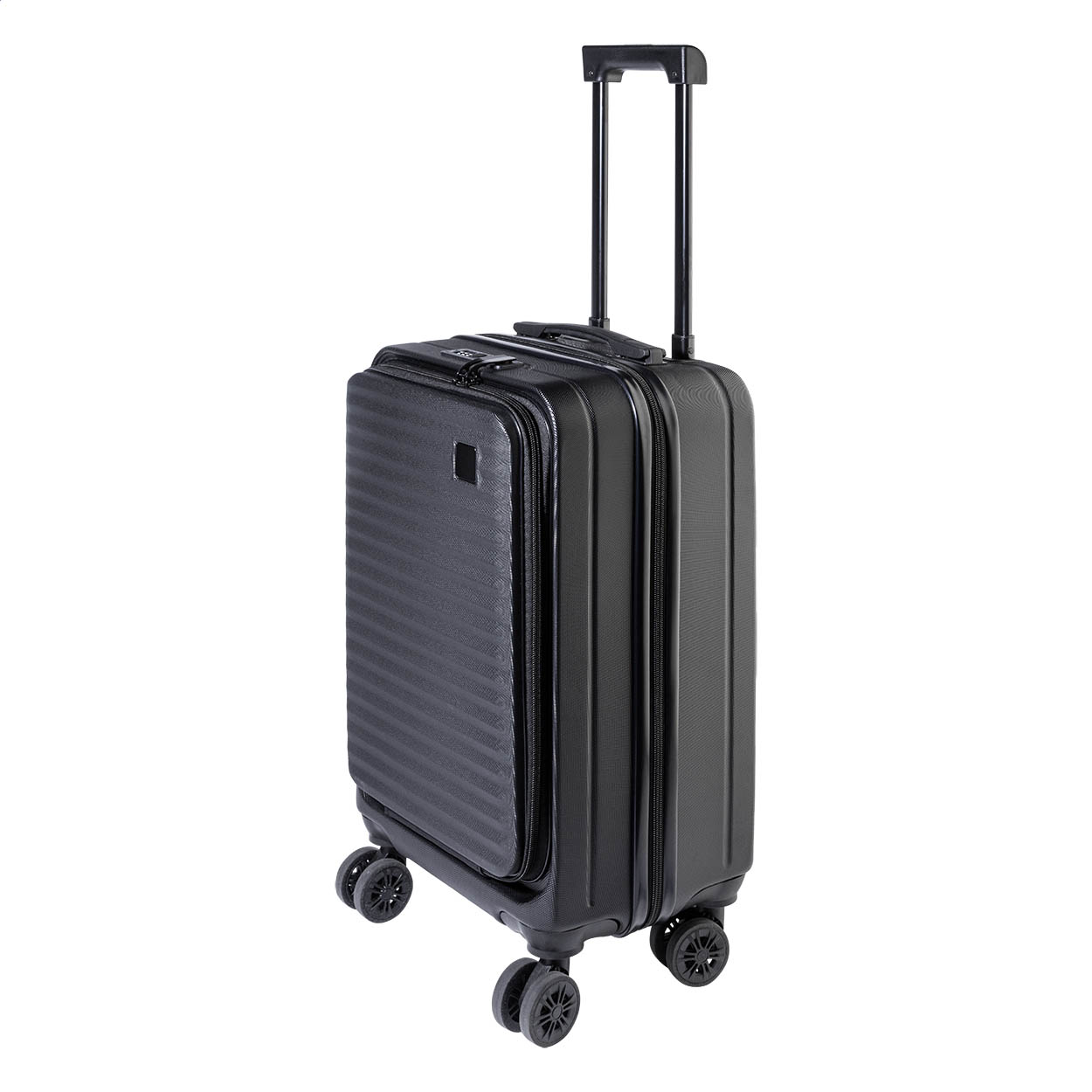 MeetMile 20" zakelijke handbagagetrolley van gerecycled ABS met logo