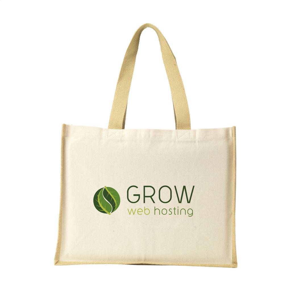Jute Canvas Duurzame Tas - Pittem