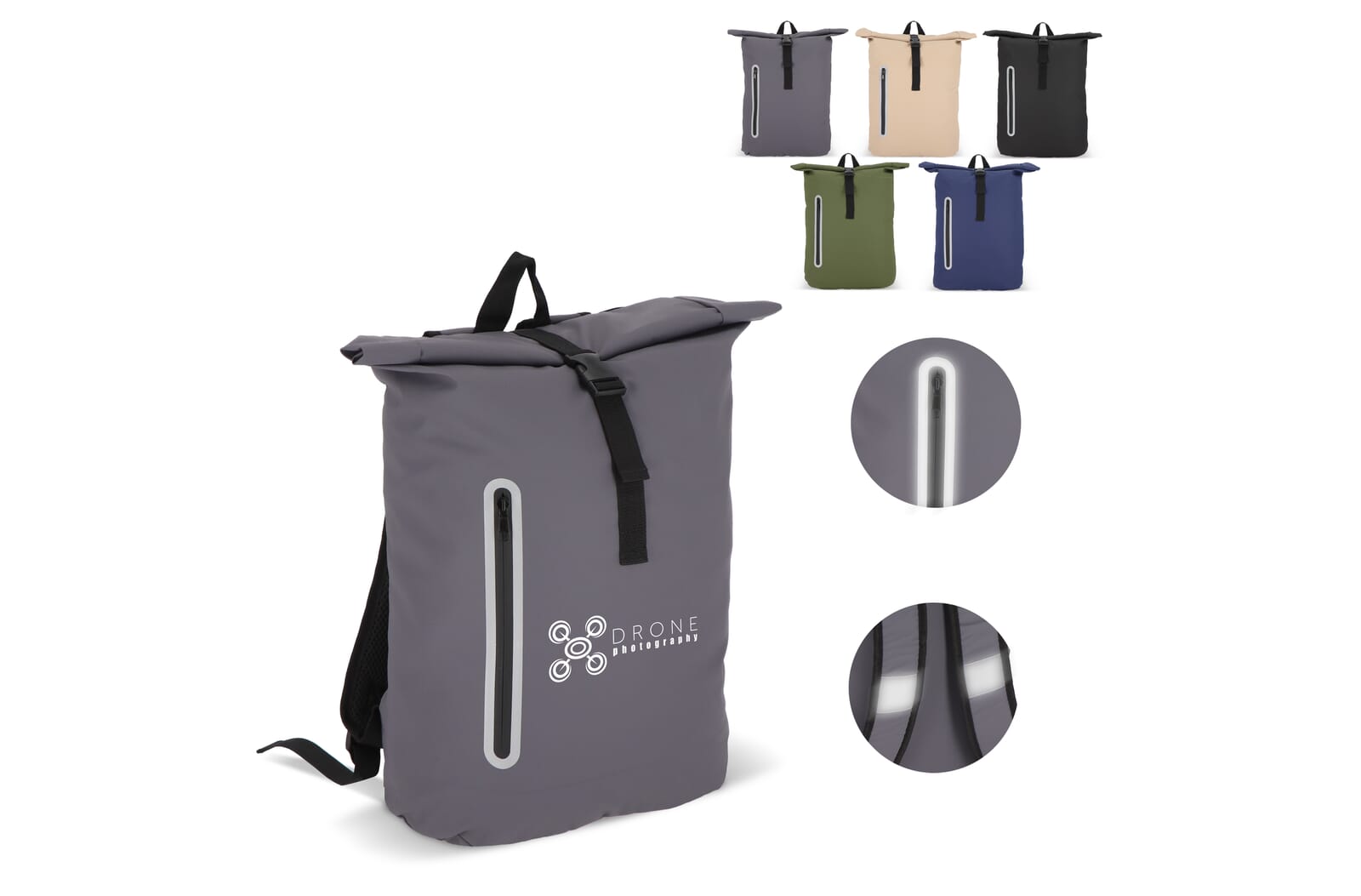 Reflectieve Eco-commuter Rugzak - Halen