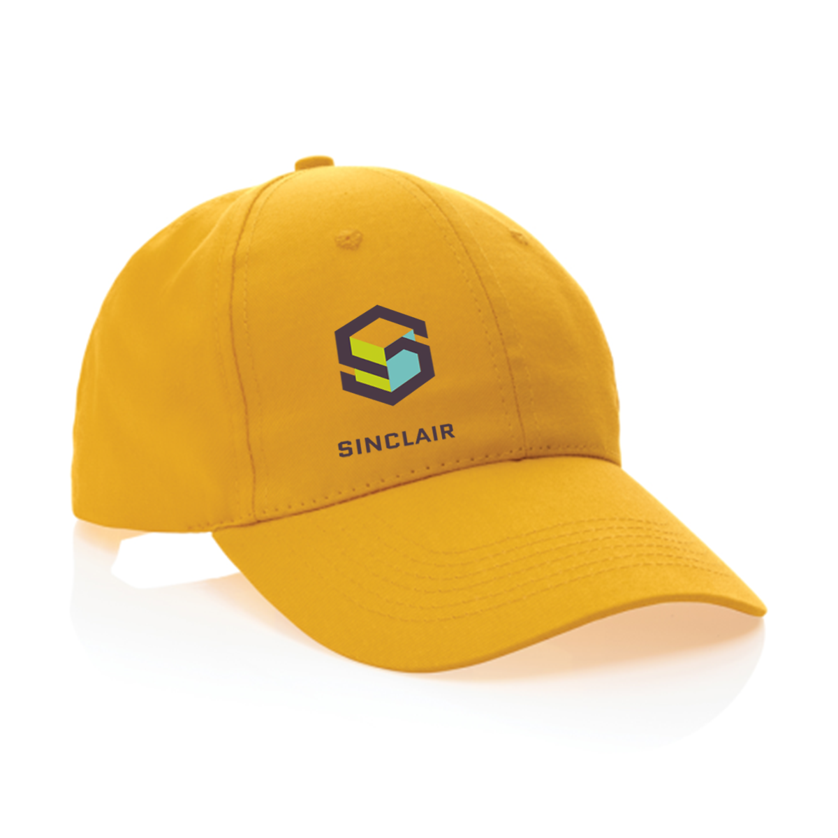 Impact 6-panel gerecycleerde katoenen pet met AWARE™ tracer - Essen
